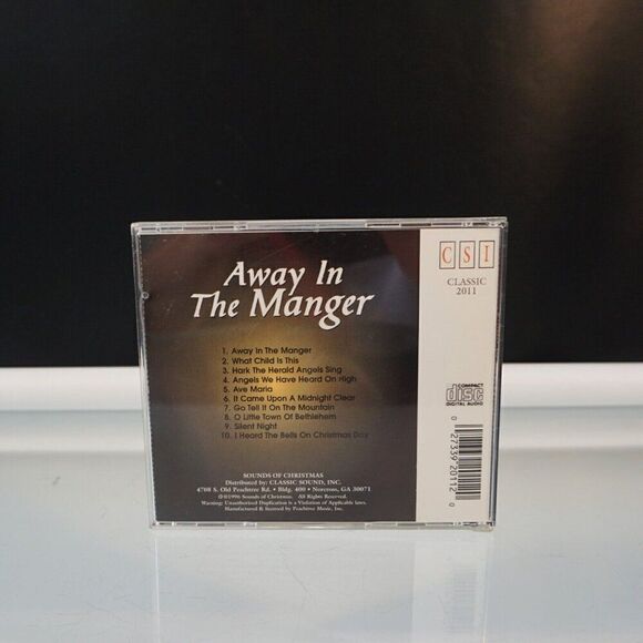 Away in the Manger Christmas CD 2011 Classic Sound - Picture 2 of 5